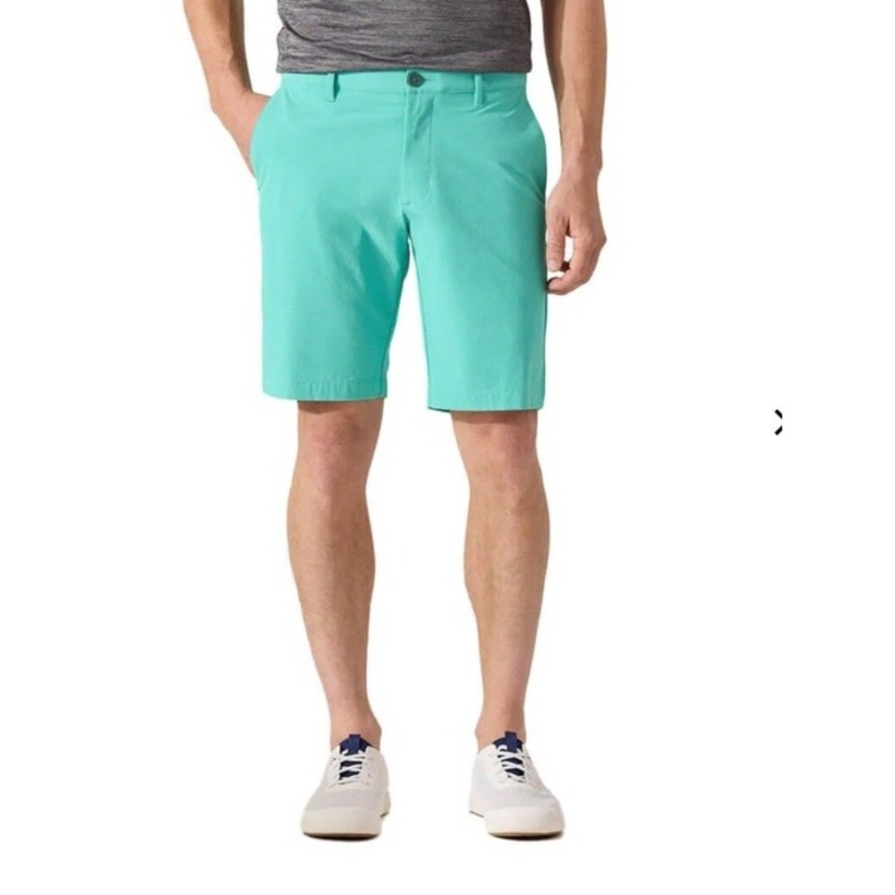 Tommy‎ Bahama IslandZone Golf Chip Shot 10" Shorts Frosted Jade Size 36 New